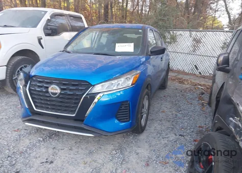 2023 Nissan Kicks S Xtronic Cvt from USA, damaged, VIN 3N1CP5BV5PL572423